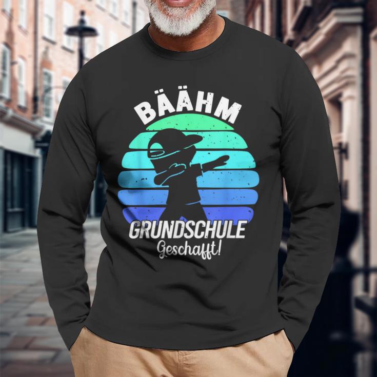 Grundschule Absolvent Abgänger Grundschule Abschluss 2024 Langarmshirts Geschenke für alte Männer