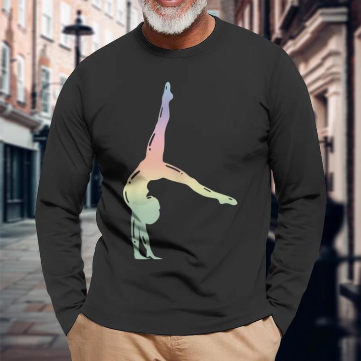 Gymnastics Floor Gymnastics Langarmshirts Geschenke für alte Männer