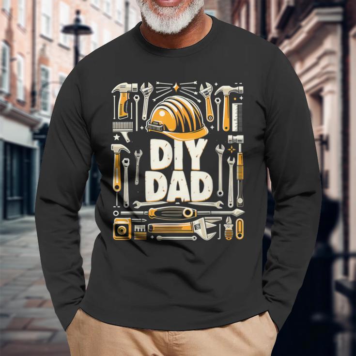 Heimwerkerater Zumatertag Diy Dad Heimwerker Papa Langarmshirts Geschenke für alte Männer