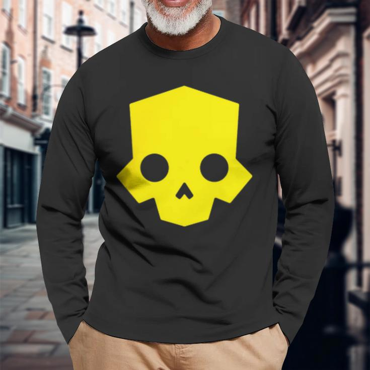 Hell Of Divers Helldiving Skull Long Sleeve T-Shirt Gifts for Old Men