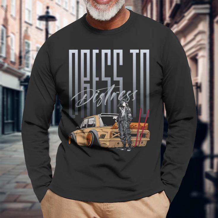 Herrenmode Ästhetik Trendiger Stil Maskulin Papa Liebe Langarmshirts Geschenke für alte Männer