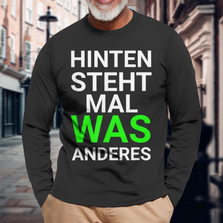 Hinterten Steht Mal Was Ander Langarmshirts Geschenke für alte Männer