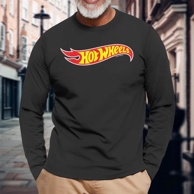 Hot Wheels Hot Wheels-Logo Langarmshirts Geschenke für alte Männer