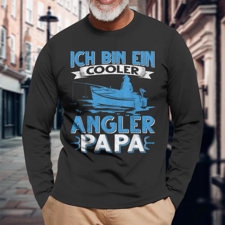 Ich Bin Ein Cooler Angler Papa Ich Bin Ein Ein Cooler A S Langarmshirts Geschenke für alte Männer