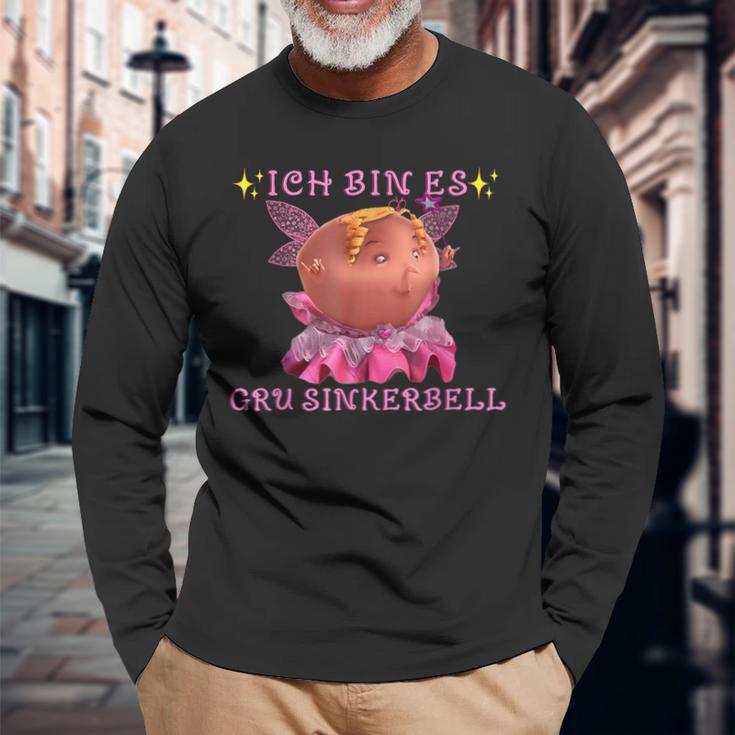 Ich Bin Es Gru Sinkerbell Meme Langarmshirts Geschenke für alte Männer