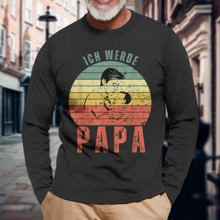 Ich Werde Papa 2024 Geschenkeen Für Werdendeater Langarmshirts Geschenke für alte Männer