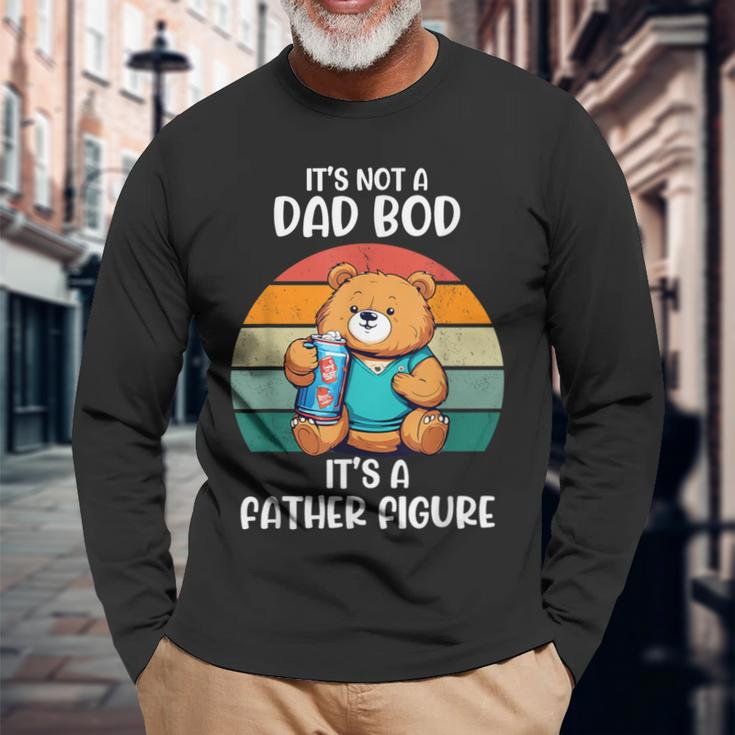 It's Not A Dad Bod It's A Father Figure Papa Father's Day Long Sleeve T-Shirt Gifts for Old Men