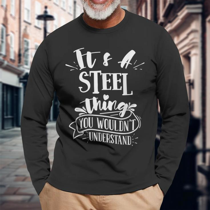 It's A Sl Thing You Wouldn't Understand Custom Family Long Sleeve T-Shirt Gifts for Old Men