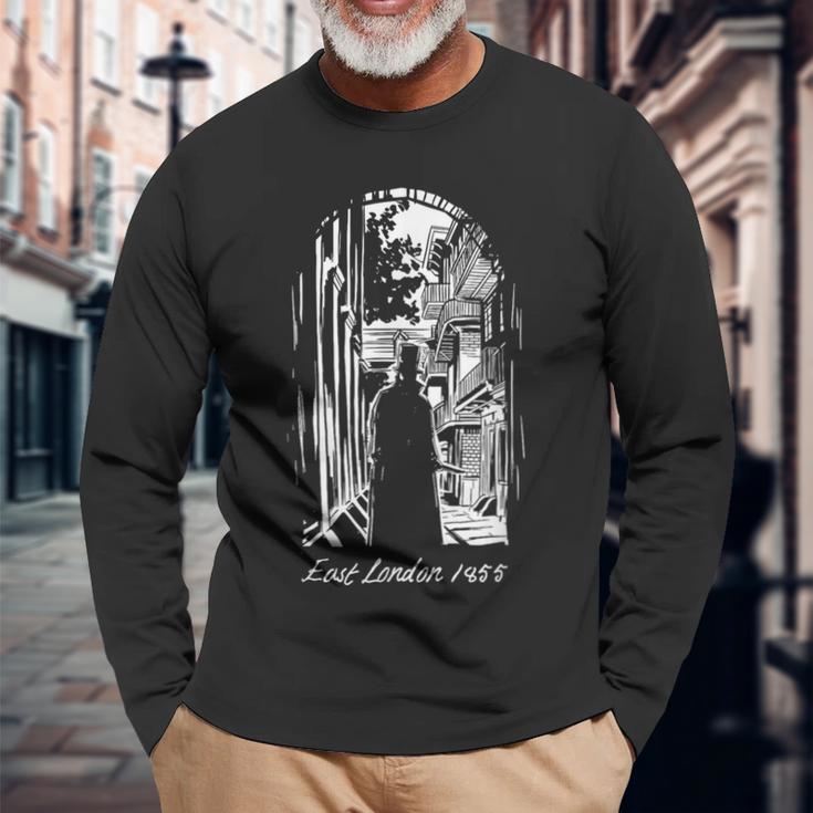 Jack The Ripper East London 1885 Long Sleeve T-Shirt Gifts for Old Men