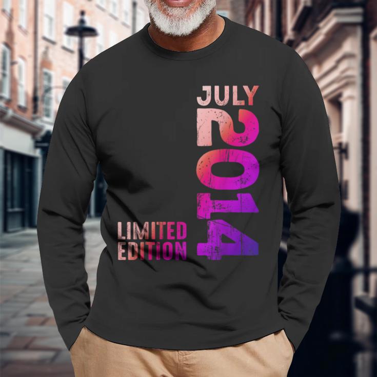 Jahr 2014 Monat Juli 2014 Retro 2014Intage 2014 Langarmshirts Geschenke für alte Männer