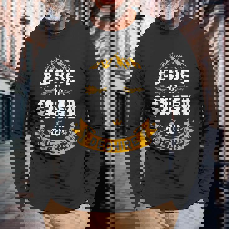 Je Suis Un Cousin Qui Déchire Idée Original Drôle T-shirt à manches longues Cadeaux pour les vieillards