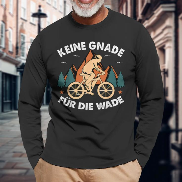 Keine Gnade Für Die Wade Bicycle Mountain Bike Road Bike Mtb Langarmshirts Geschenke für alte Männer