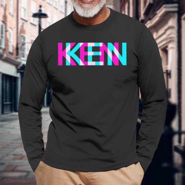 Ken Hi Mein Name Ist Vorname Langarmshirts Geschenke für alte Männer