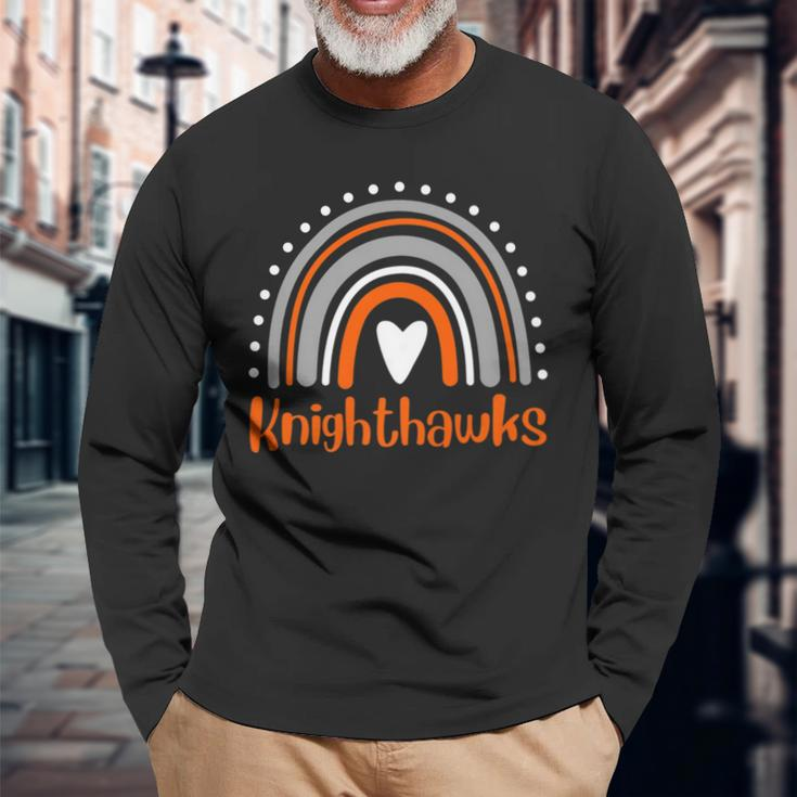 Knighthawks Long Sleeve T-Shirt Gifts for Old Men