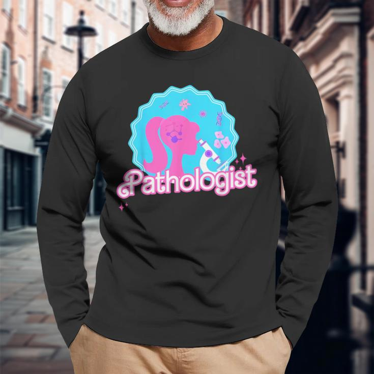 The Lab Is Everything The Forefront Of Saving Pathologist Long Sleeve T-Shirt Gifts for Old Men