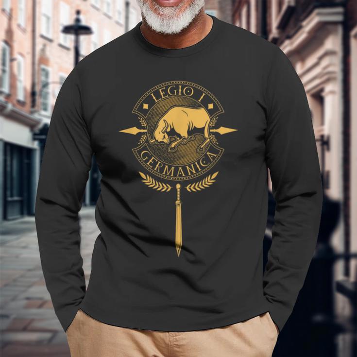 Legio I Germanica Roman Legion Langarmshirts Geschenke für alte Männer