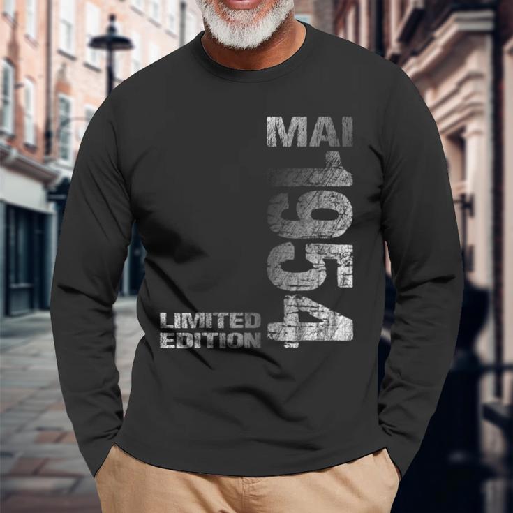 Limited Edition Mai 1954 Mann Frau 70 Geburtstag Langarmshirts Geschenke für alte Männer