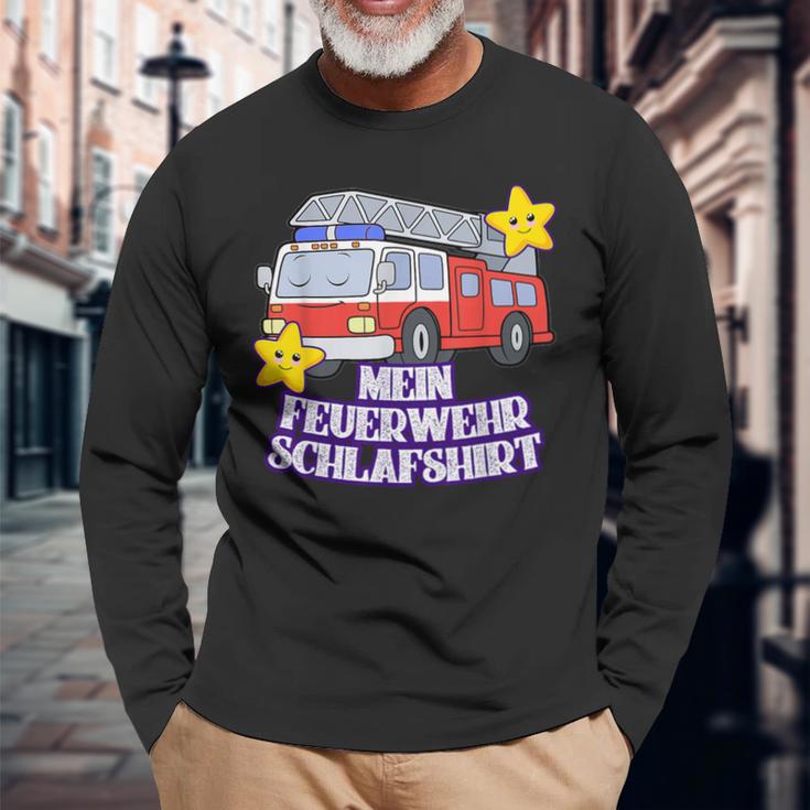 Mein Feuerwehr Sleep Pyjamas Langarmshirts Geschenke für alte Männer