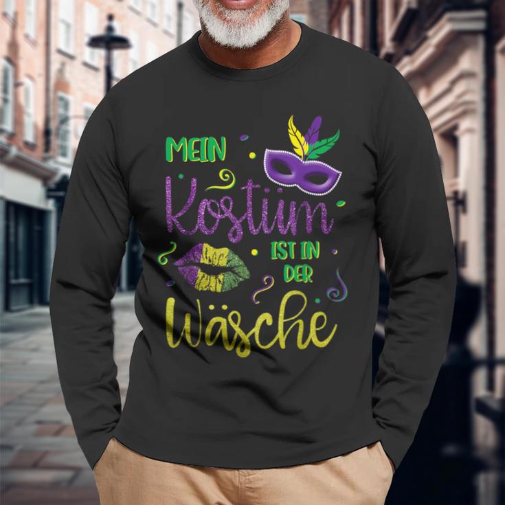 Mein Kostüm Ist In Der Wäsche Carnival Fancy Dress Langarmshirts Geschenke für alte Männer