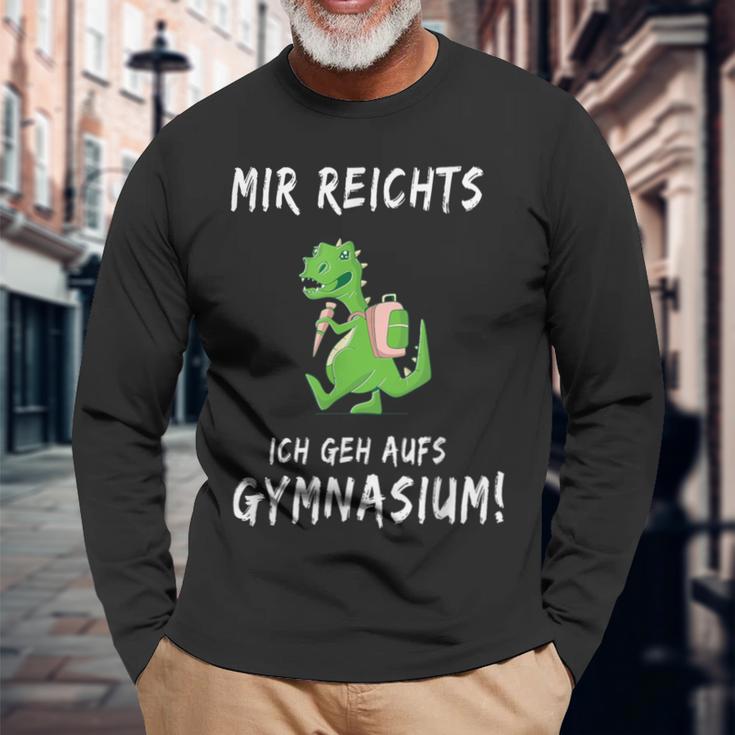 Mir Reichts Ich Geh Auf Gymnasium School 5Th Class Langarmshirts Geschenke für alte Männer