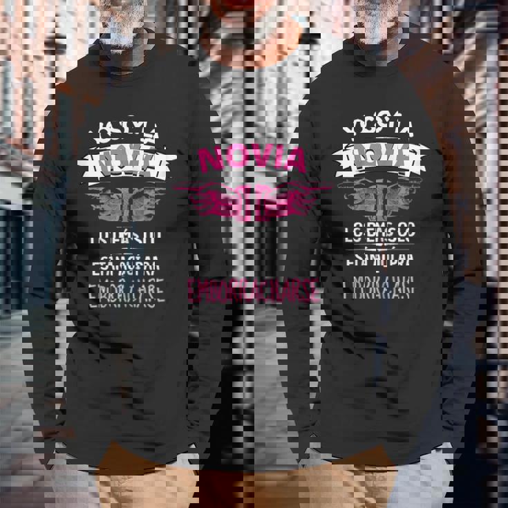 Mujer Despedida De Soltera Set 33 Frases Despedida Soltera Camiseta Camiseta de manga larga Regalos para ancianos