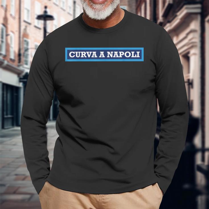 Napoli Curva A Mentalità Ultras Langarmshirts Geschenke für alte Männer