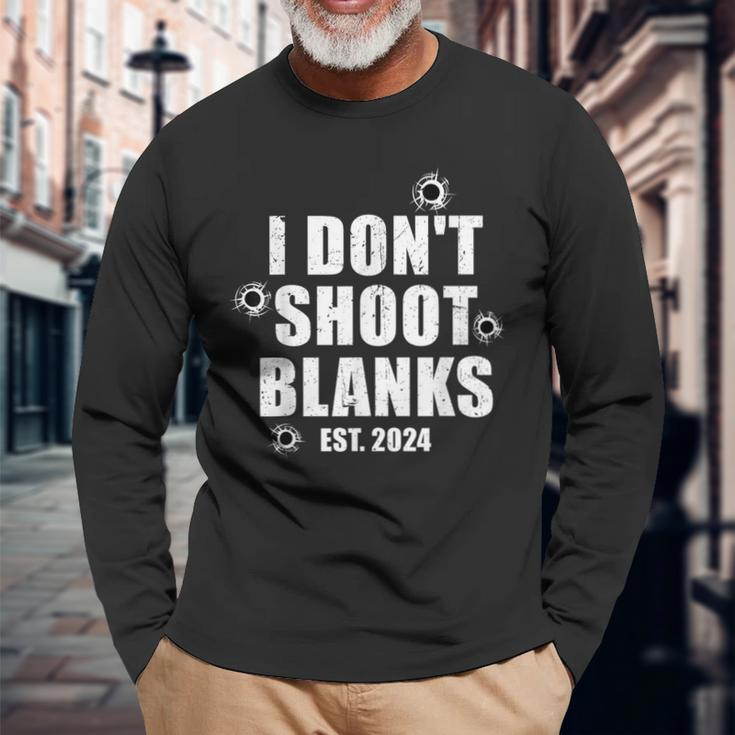 New Dad 2024 Announcement Soon To Be Promoted To Daddy Long Sleeve T-Shirt Gifts for Old Men