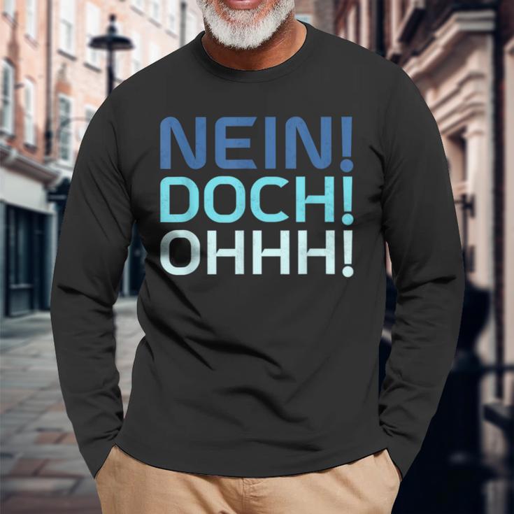 No Doch Ohhh Langarmshirts Geschenke für alte Männer