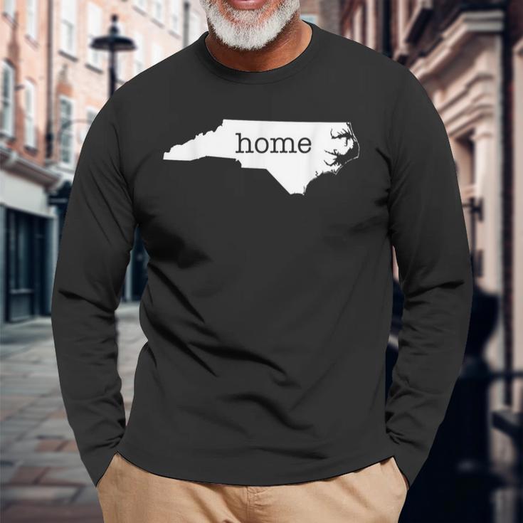 North Carolina Home North Carolia Home Long Sleeve T-Shirt Gifts for Old Men