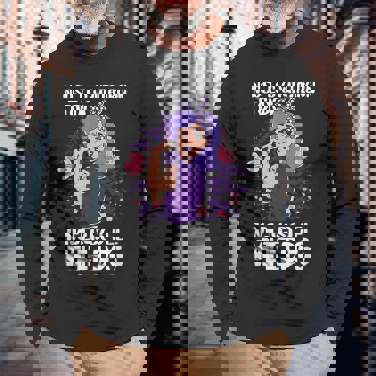 Nos Lo Quitaron Todo Incluso El Miedo 8 Marzo Día De La Muje Camiseta de manga larga Regalos para ancianos