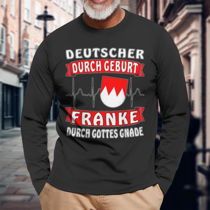 With Oberfranken Middle Franken And Unterfranken Franke Langarmshirts Geschenke für alte Männer