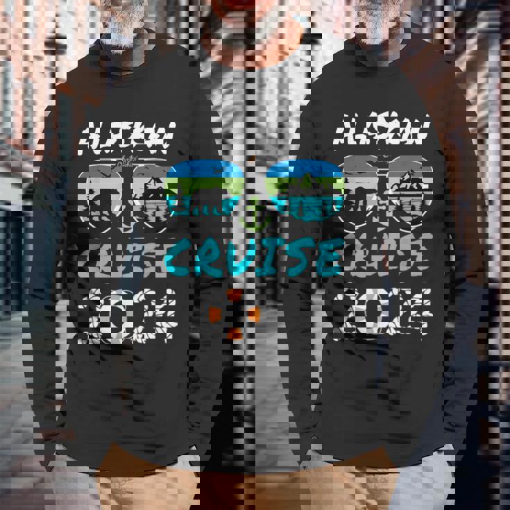Oh Ship Alaskan Cruise 2024 Alaska 2024 Alaska Cruise Long Sleeve T-Shirt Gifts for Old Men