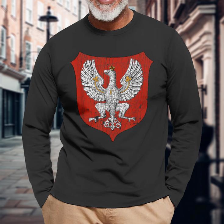 Old Frankfurt Wappen Coat Of Arms Deutschland S Long Sleeve T-Shirt Gifts for Old Men