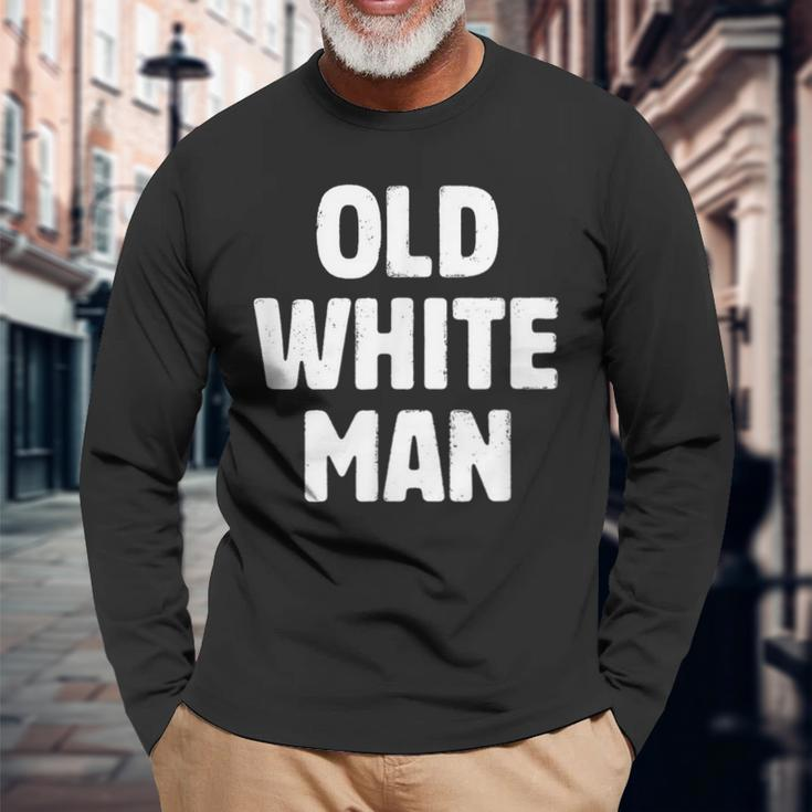 Old Man Hero Heroes Legend Old Man Langarmshirts Geschenke für alte Männer