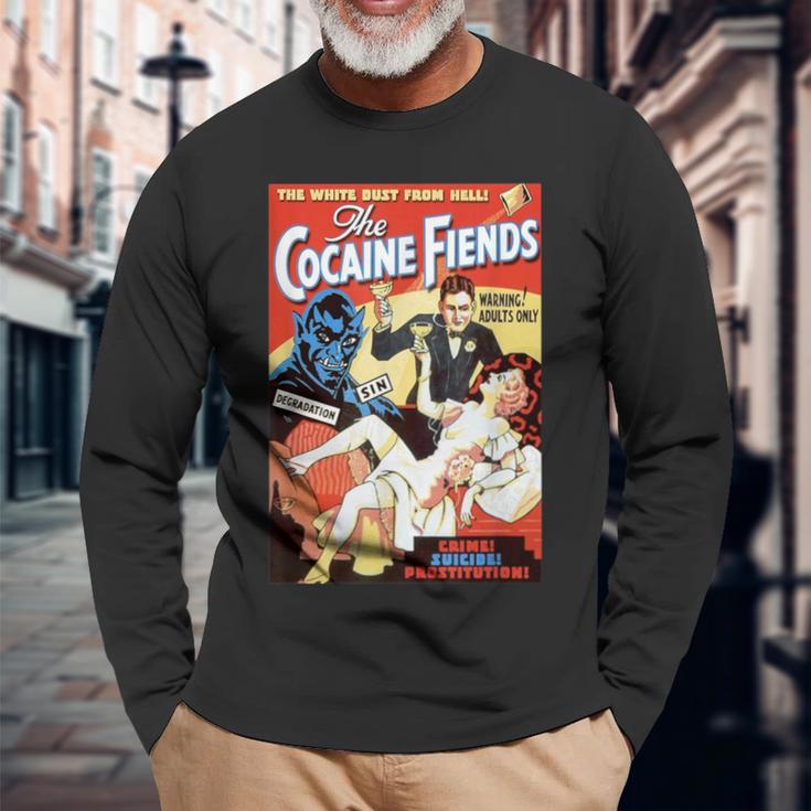 The Pace That Kills 1935 Cocaine Fiends Movie Long Sleeve T-Shirt Gifts for Old Men