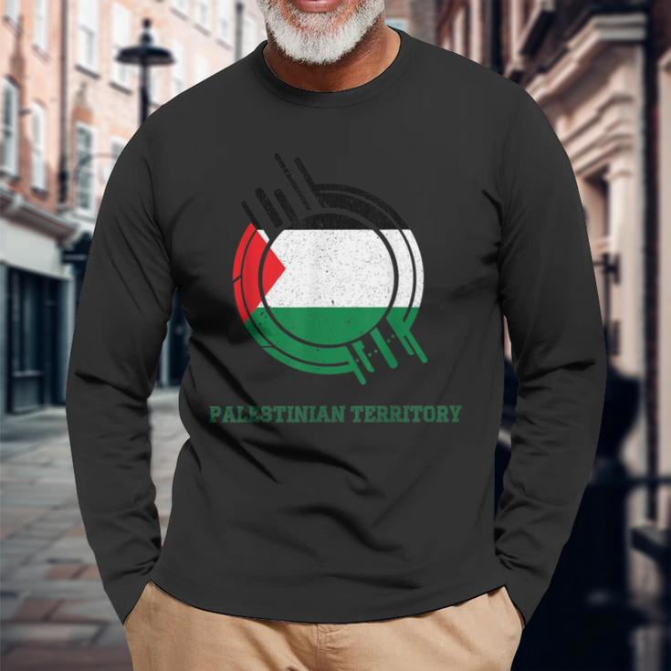 Palestinian Territory Is My Land Long Sleeve T-Shirt Gifts for Old Men