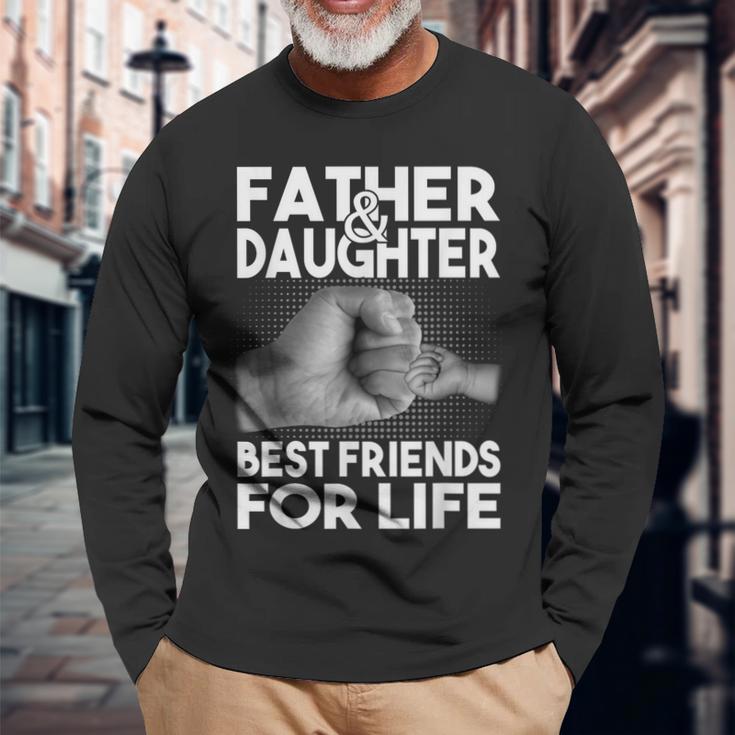 Papa & Tochter Beste Freunde Fürs Leben Partnerlookatertag Langarmshirts Geschenke für alte Männer