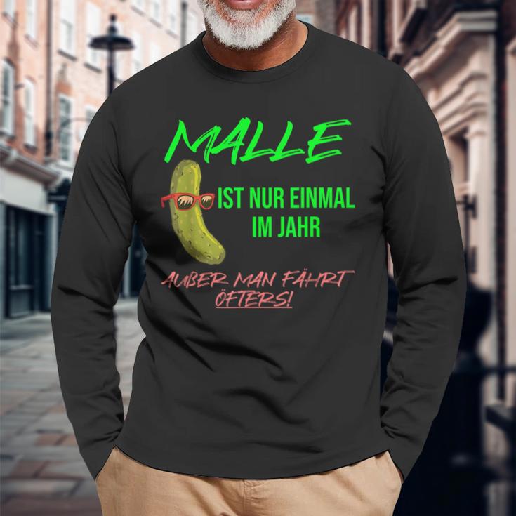 Party With Malle Ist Nur Einmal Im Jahr Aussman Fahren Öfters S Langarmshirts Geschenke für alte Männer