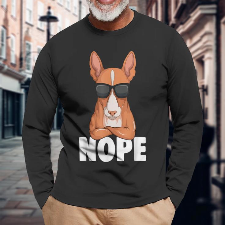 Podenco Ibicenco Dog Langarmshirts Geschenke für alte Männer