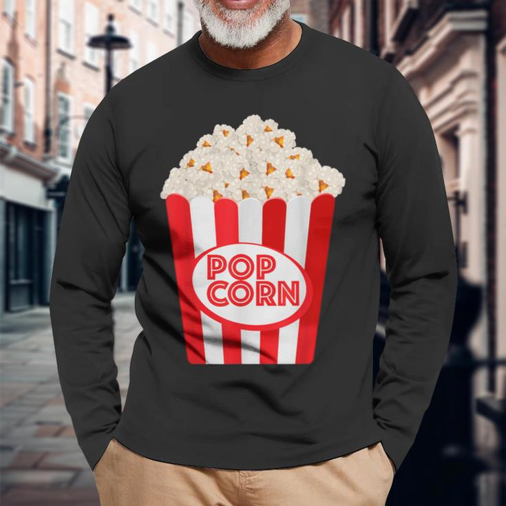 Popcorn Carnival Costume Carnival & Carnival Langarmshirts Geschenke für alte Männer