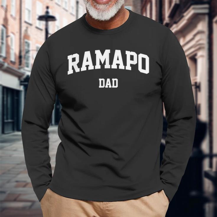 Ramapo Dad Athletic Arch College University Alumni Long Sleeve T-Shirt Gifts for Old Men