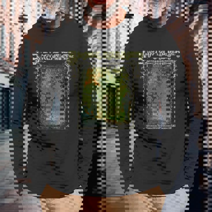 Sabbath Band Garden Photo Langarmshirts Geschenke für alte Männer