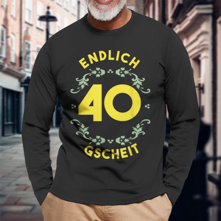 Schwaben Swabian 40Th Birthday Langarmshirts Geschenke für alte Männer