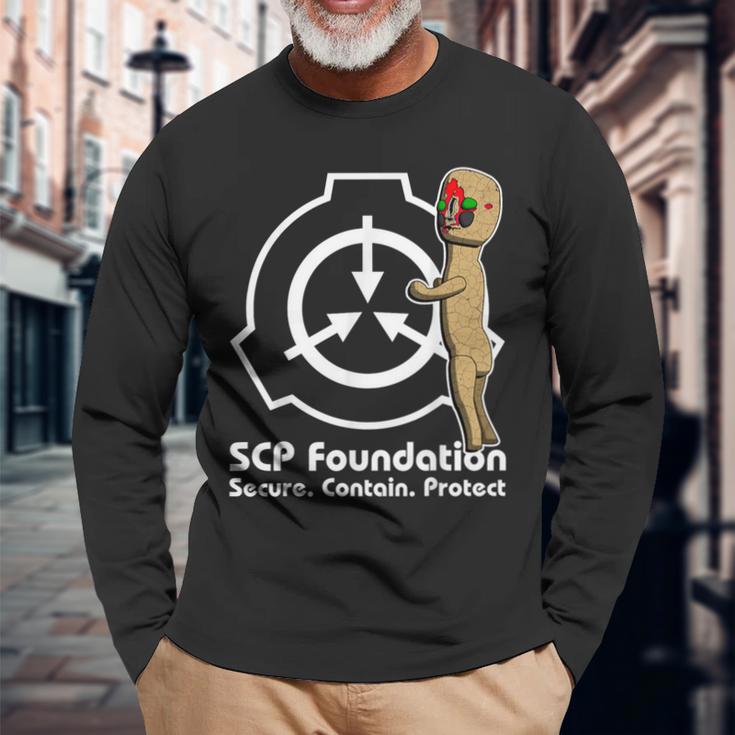 Scp-Stiftung Scp-173 S Langarmshirts Geschenke für alte Männer