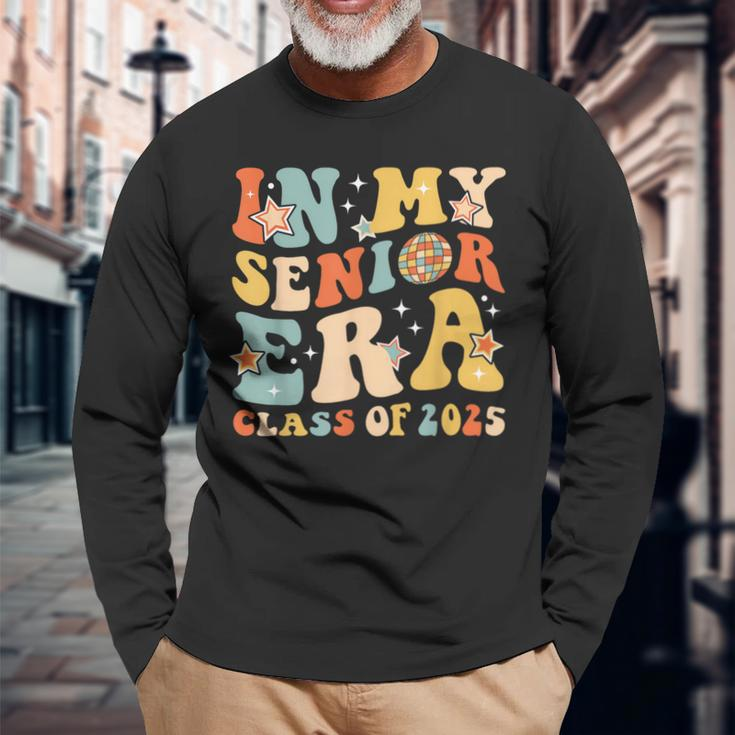 In My Senior Era Class Of 2025 Graduate Senior 2025 Long Sleeve T-Shirt Gifts for Old Men