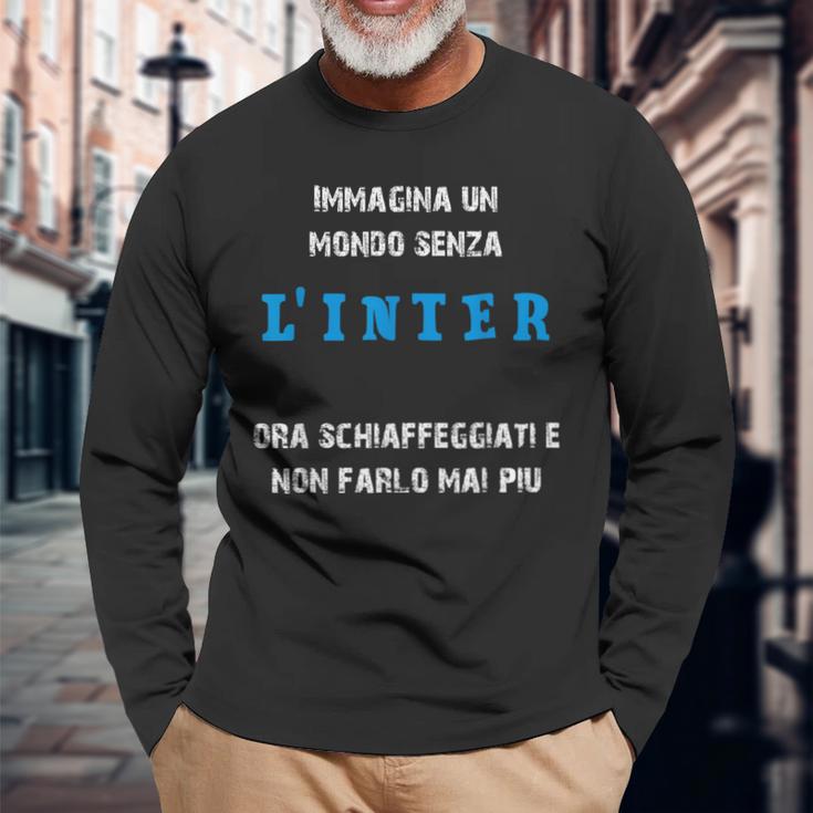 Sie Stellen Sich Milan Ohne Die Inter Vor Langarmshirts Geschenke für alte Männer