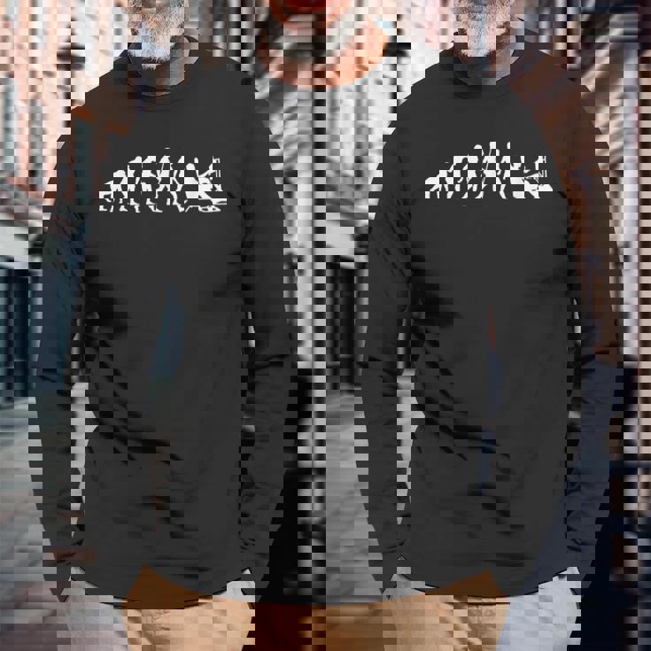 Sim Racing Evolución Sim Racer Camiseta de manga larga Regalos para ancianos