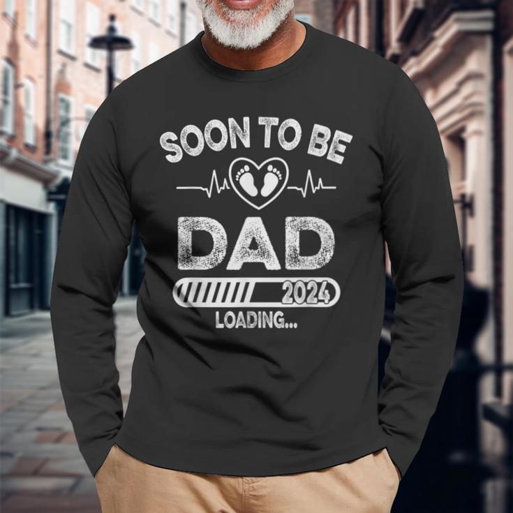 Soon To Be Dad Father's Day World's Best Dad Fathers Long Sleeve T-Shirt Gifts for Old Men