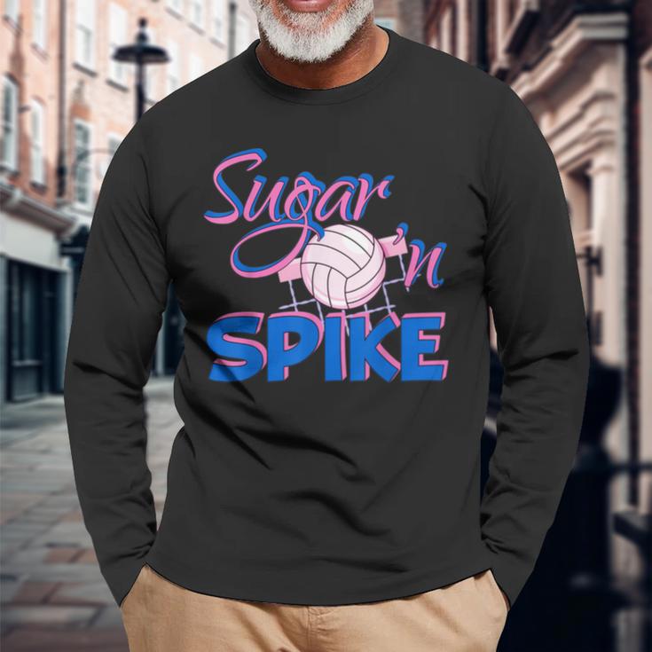 Sugar Spike Volleyball Langarmshirts Geschenke für alte Männer