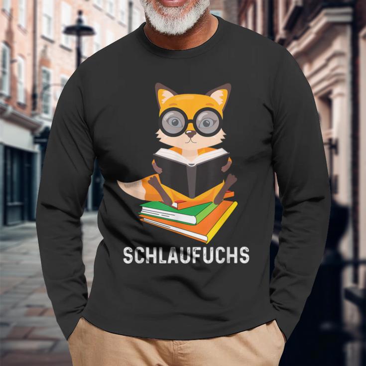 Tabuchs Klugscheisser Besserwisser Fox Slogan Langarmshirts Geschenke für alte Männer